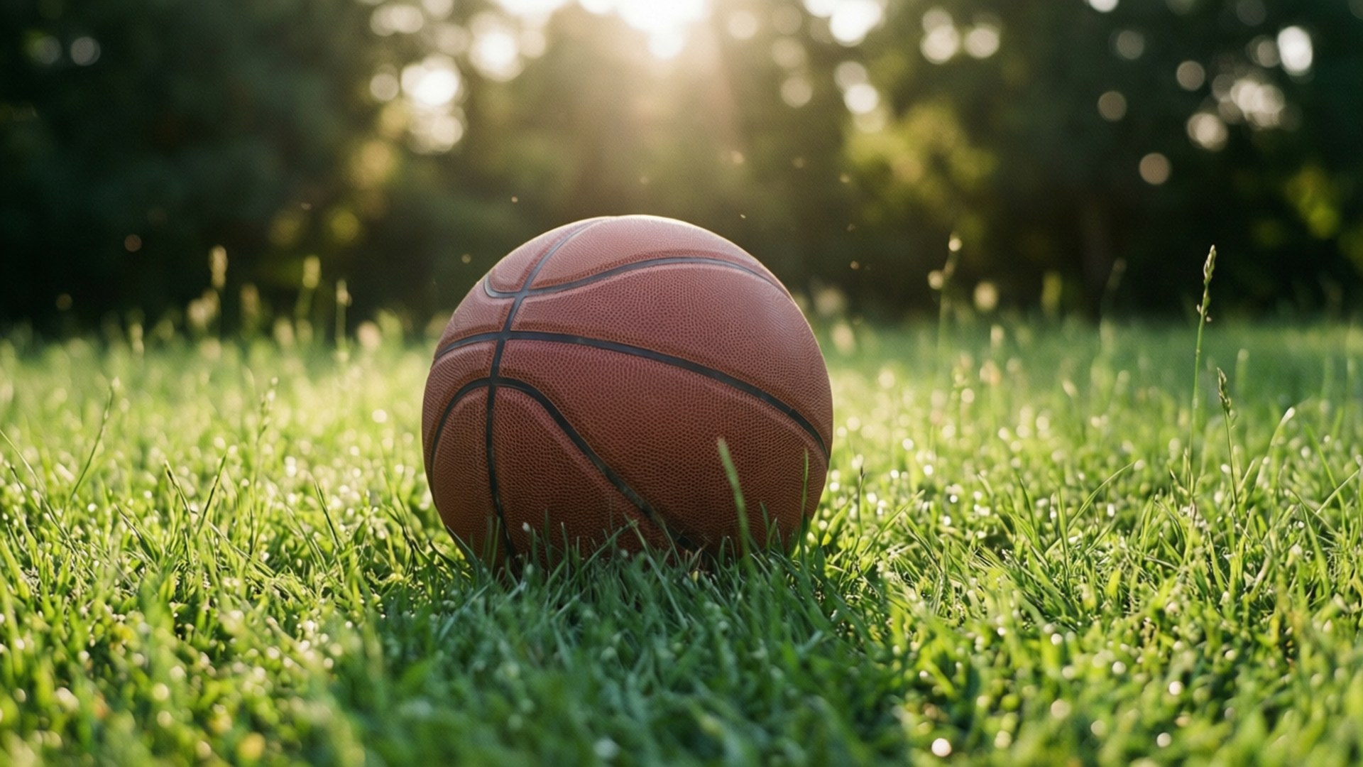 Basketball in the Park by Wallpapers.art Studio
