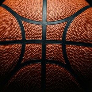 Basketball Texture Close