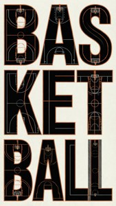 BASKETBALL Typography