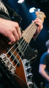 Bass Guitar in Action