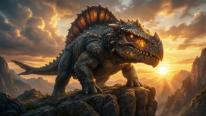 Bastiodon at Sunset Cliff
