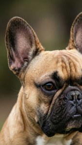 Bat Ears Frenchie Portrait