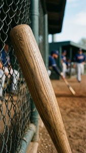 Bat in the Dugout