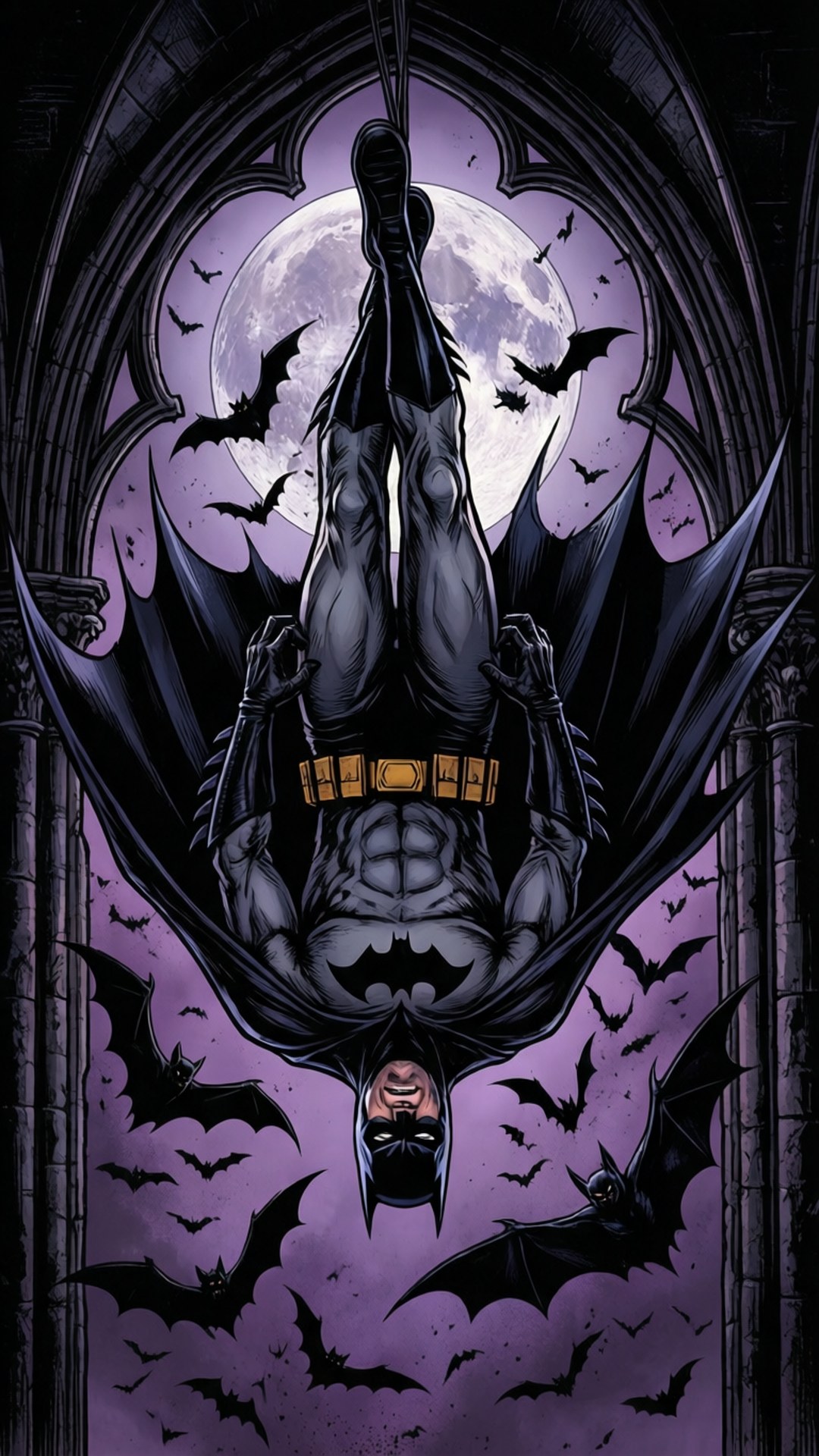Bat Swarm by Wallpapers.art Studio