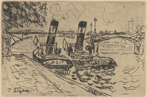 Bateaux sur la Seine