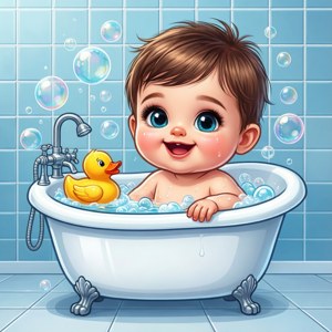 Bath Time Baby