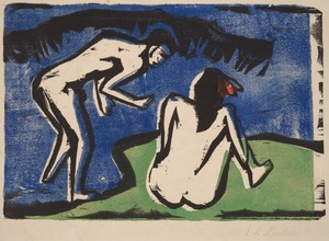 Bathing Couple
