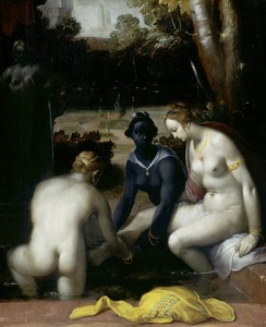 Bathsheba at her Toilet