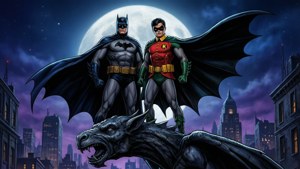 Batman Robin Moon