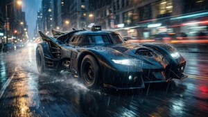 Batmobile Night Chase