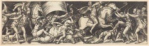Battle of Horsemen and Foot Soldiers