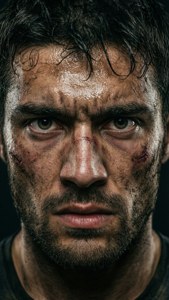 Battle Scarred Close-up