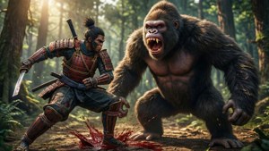 Battle with Guardian Ape