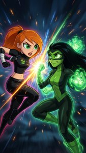 Battle with Shego