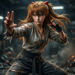 Battle-Worn Asuka