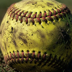 Battle-Worn Softball
