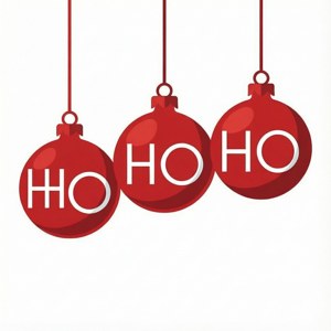Bauble Ho Ho Ho