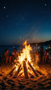 Beach Bonfire