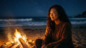 Beach Bonfire