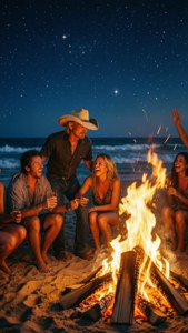 Beach Bonfire Party