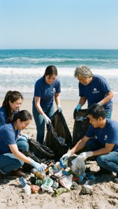 Beach Cleanup Crew