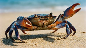 Beach Crab Close-up