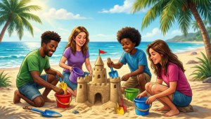 Beach Day Fun