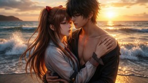 Beach Embrace