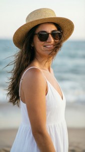 Beach Fashion Portrait