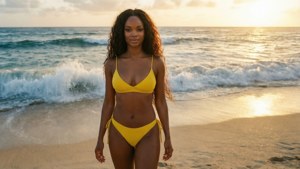 Beach Goddess Rihanna