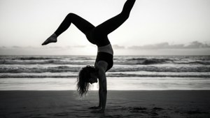 Beach Handstand