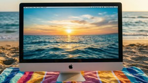 Beach iMac
