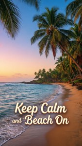 Beach Keep Calm