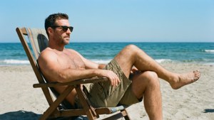 Beach Khaki Shorts