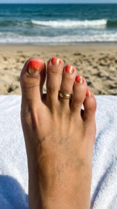 Beach Ombre Pedicure