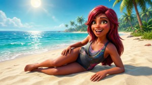Beach Ruby