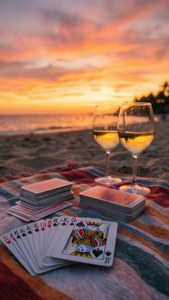 Beach Rummy Sunset