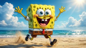 Beach Run Joy