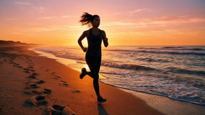 Beach Run Sunrise