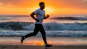 Beach Run Sunrise
