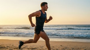 Beach Run Sunset