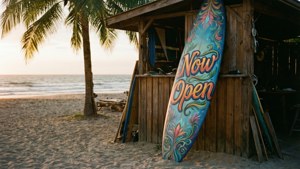 Beach Shack Now Open