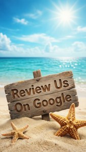 Beach Sign Google Review