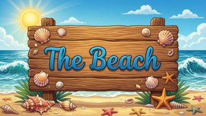Beach Signboard