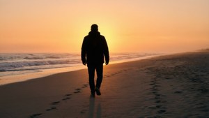 Beach Sunrise Silhouette