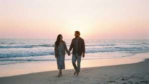 Beach Sunrise Walk