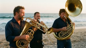 Beach Sunset Brass