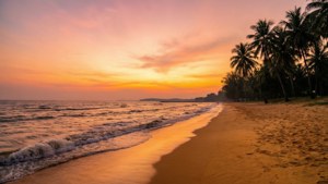 Beach Sunset Calm