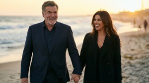 Beach Sunset Couple