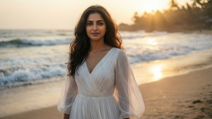 Beach Sunset Elegance